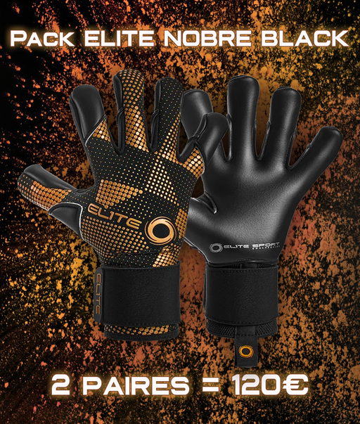 Pack 2 paires Elite Nobre Noir